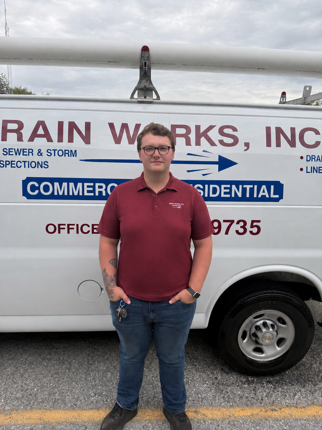 Justin Harris, Service Technician